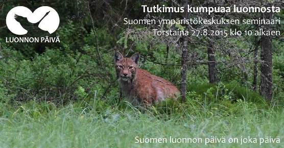 Tutkimus kumpuaa luonnosta